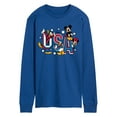 thumbnail image 1 of Disney - Disney Usa - Men's Long Sleeve Graphic T-Shirt, 1 of 4