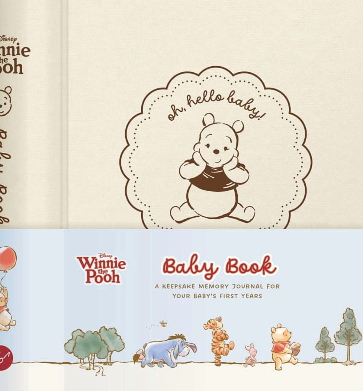 Disney Winnie the Pooh Baby Book: A Keepsake Memory Journal for Your Baby’s First Years (Hardcover)
