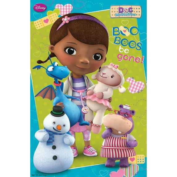 Disney Doc McStuffins - Boo Boos be Gone Wall Poster, 22.375" x 34"