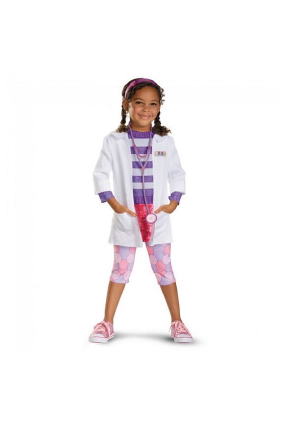 Girls Toddler Doc Mcstuffins Deluxe Cos