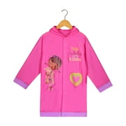 DISNEY Doc McStuffins Girls Pink Rain Slicker Raincoat - Age 2-3