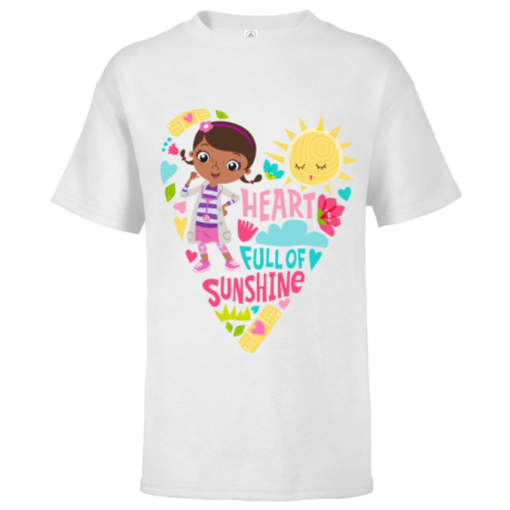 Disney Doc McStuffins Heart Full of Sunshine Girls Short Sleeve