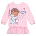 thumbnail image 1 of Disney Doc McStuffins Toddler Girls Fleece Costume Sweatshirt Dress 4T, 1 of 2