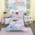 thumbnail interactive-video image 1 of Disney Doc McStuffins Toddler Reversible Bedding Sets, Toddler Bed, 4-Pieces, 1 of 9