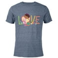 thumbnail image 1 of Disney Doc McStuffins and Lambie Love Girls’ - Short Sleeve Blended T-Shirt for Adults - Customized-Navy Heather, 1 of 5