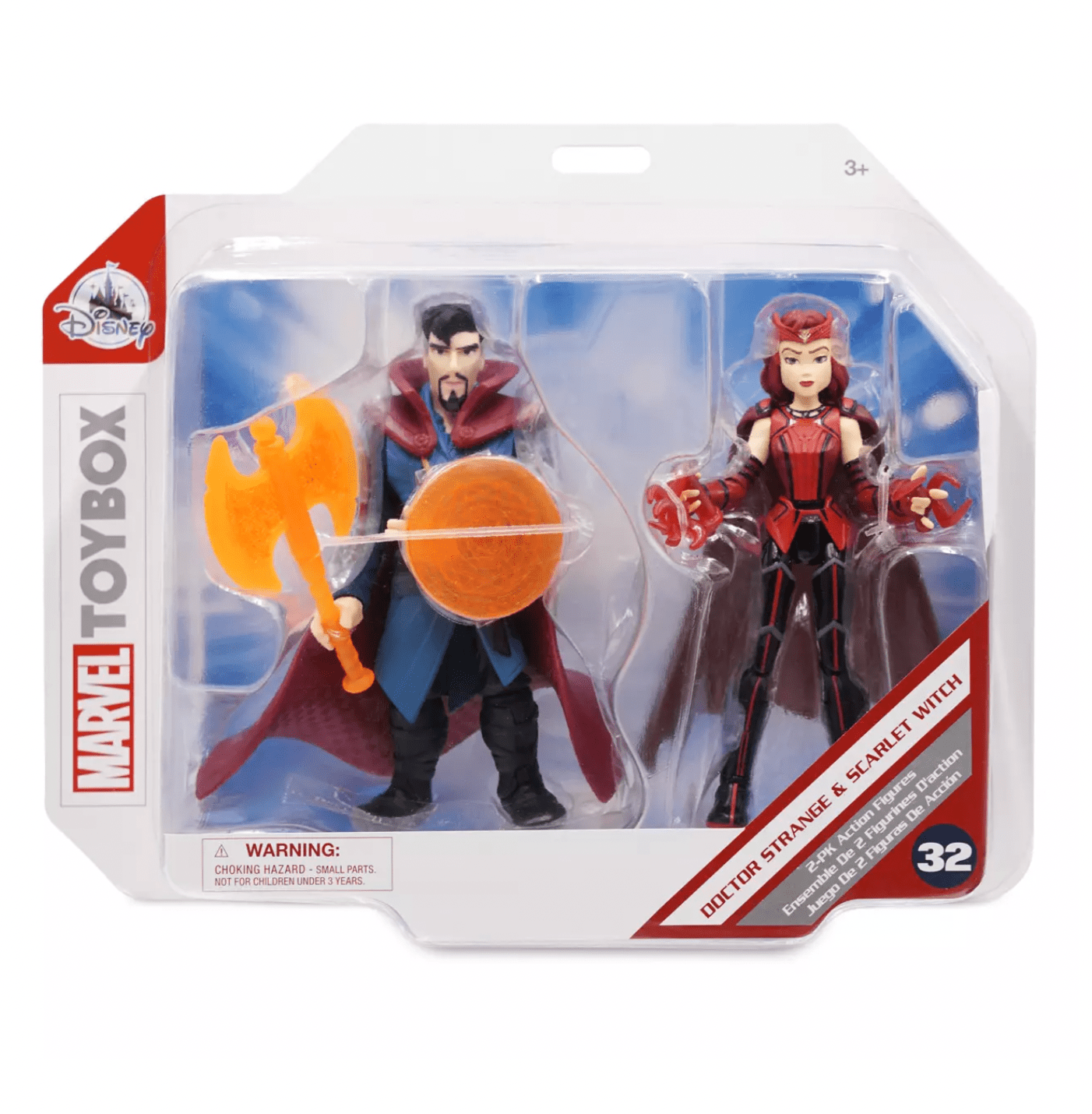 Disney Toybox Doctor Strange and Scarlet Witch Figurines Action
