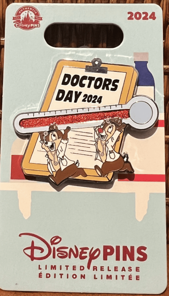 Disney Doctor's Day 2024 Chip and Dale