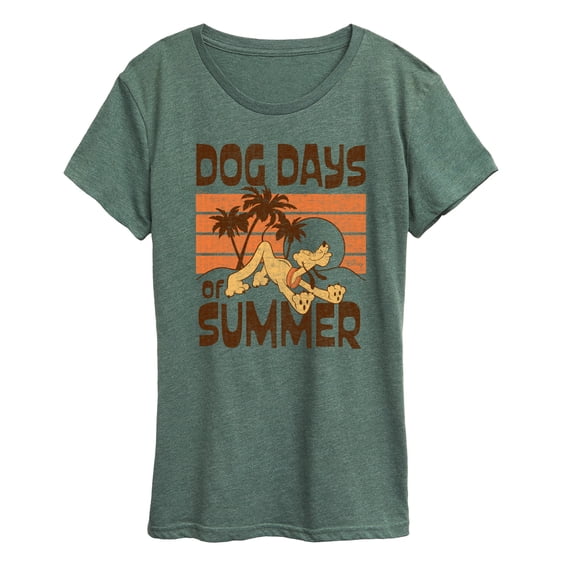 Disney - Dog Days Of Summer - Women's Short Sleeve Graphic T-Shirt