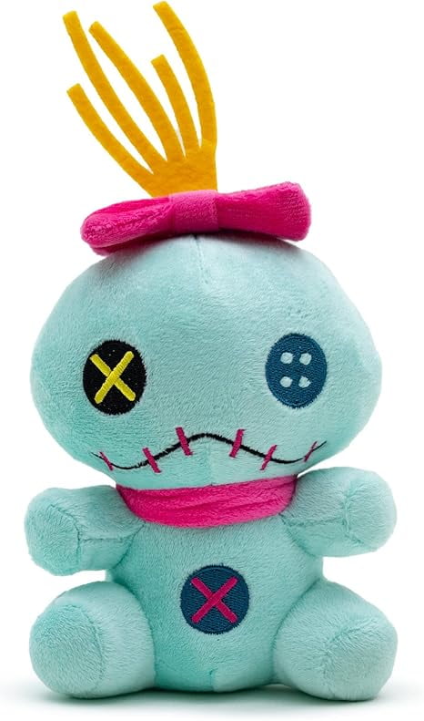 Disney Dog Toy, Lilo and Stitch Scrump Sitting Pose Pet Toy, Plush