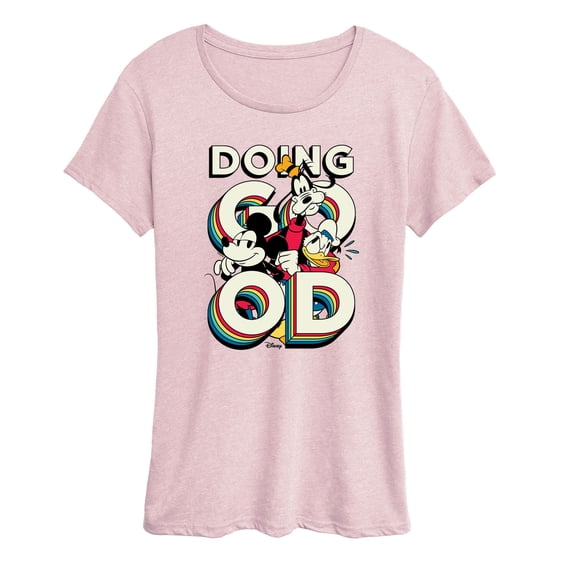 Disney - Doing Good Retro Women's Short Sleeve Graphic T-Shirt