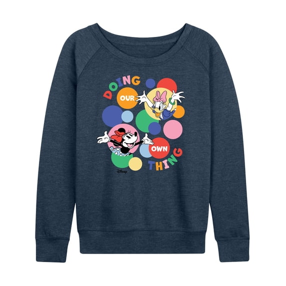Disney - Doing Our Own Thing - Women's Lightweight French Terry Long Sleeve Shirt