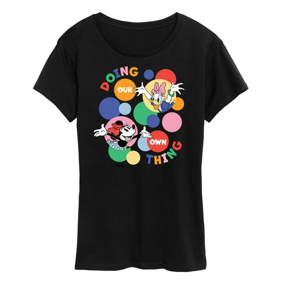 Disney - Doing Our Own Thing - Women's Short Sleeve Graphic T-Shirt