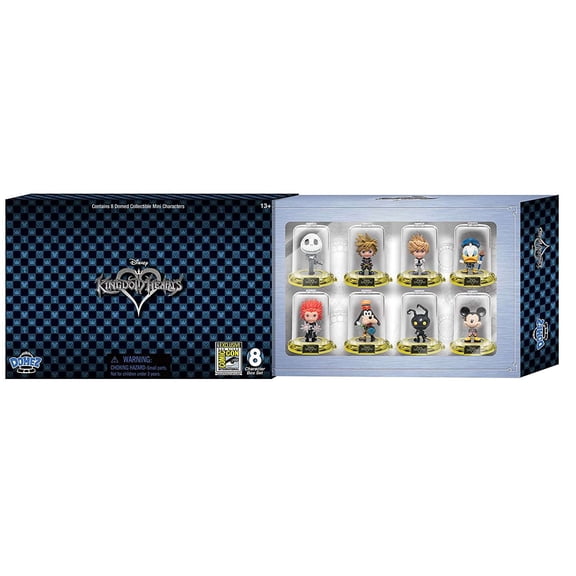 Disney Domez Kingdom Hearts Figure 8-Pack