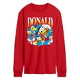 thumbnail image 1 of Disney - Donald 90S - Men's Long Sleeve Graphic T-Shirt, 1 of 3