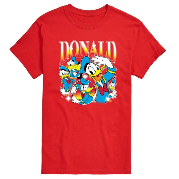 Disney - Donald 90S - Men's Short Sleeve Graphic T-Shirt