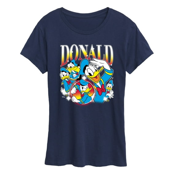 Disney - Donald 90S - Women's Short Sleeve Graphic T-Shirt