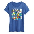 thumbnail image 1 of Disney - Donald 90S - Women's Short Sleeve Graphic T-Shirt, 1 of 4