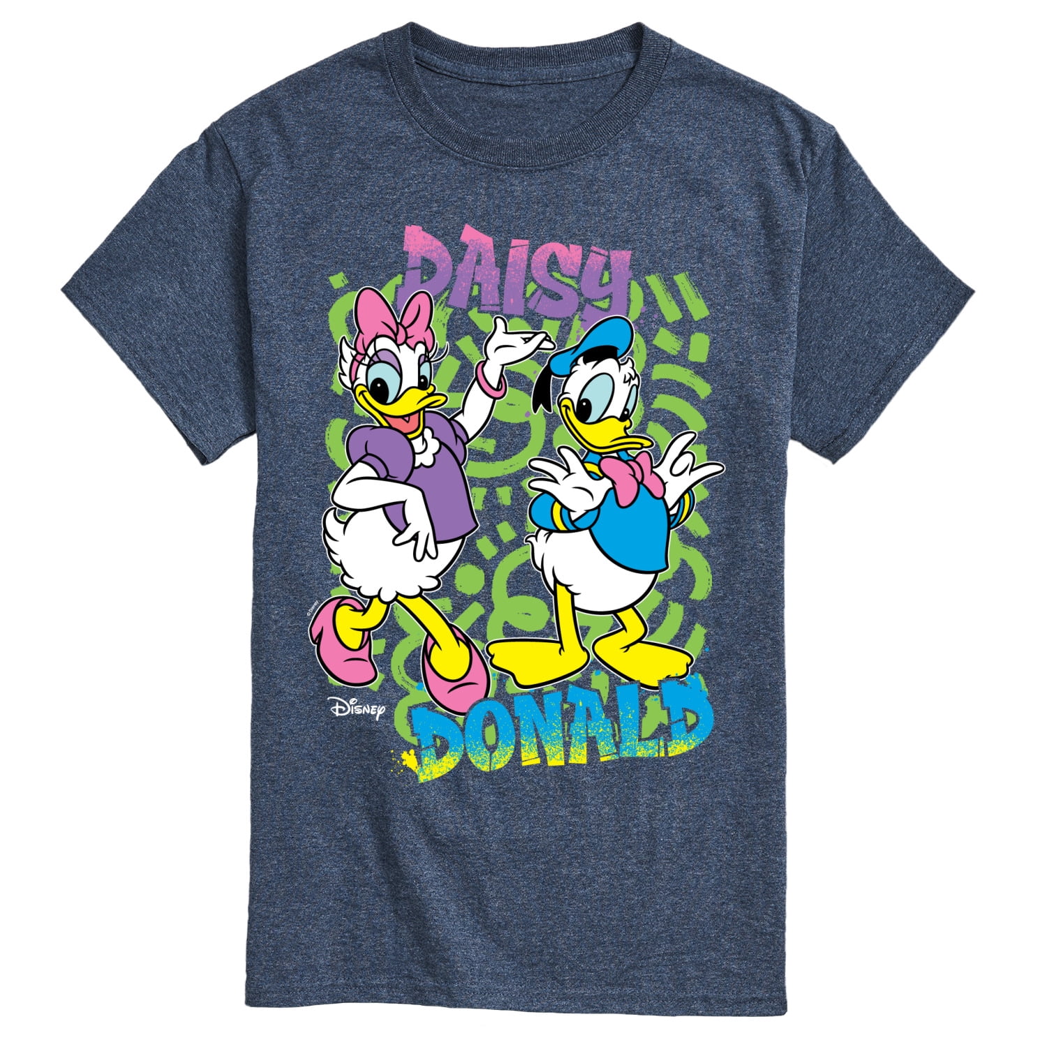 Disney - Donald And Daisy - Men's Short Sleeve Graphic T-Shirt ...