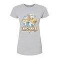 thumbnail image 1 of Disney - Donald Bit Of A Show Off  - Juniors Fitted Graphic T-Shirt, 1 of 5