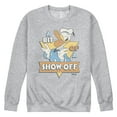 thumbnail image 1 of Disney - Donald Bit Of A Show Off - Men's Crew Neck Fleece Pullover, 1 of 4