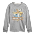thumbnail image 1 of Disney - Donald Bit Of A Show Off - Toddler & Youth Long Sleeve Graphic T-Shirt, 1 of 5