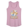 thumbnail image 1 of Disney - Donald Bit Of A Show Off - Women's Racerback Tank Top, 1 of 5
