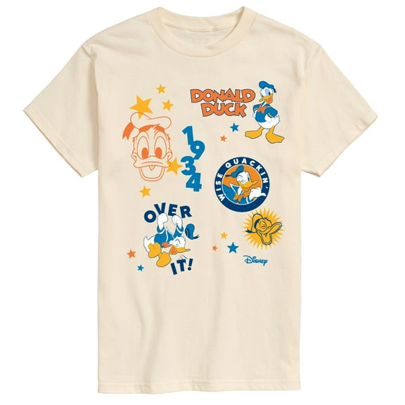 Disney - Donald Collage - Men's Short Sleeve Graphic T-Shirt