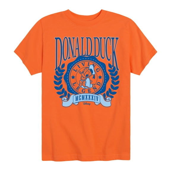 Disney - Donald Collegiate - Sporty Athletic - Toddler and Youth Short Sleeve T-Shirt