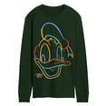 thumbnail image 1 of Disney - Donald Color Portrait - Men's Long Sleeve Graphic T-Shirt, 1 of 3