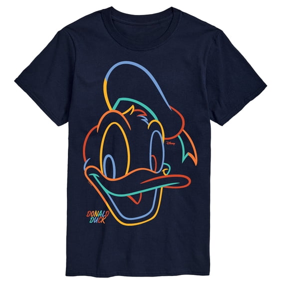Disney - Donald Color Portrait - Men's Short Sleeve Graphic T-Shirt