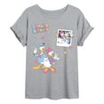thumbnail image 1 of Disney - Donald Daisy Faux Oversized - Womens Oversized Graphic T-Shirt, 1 of 4