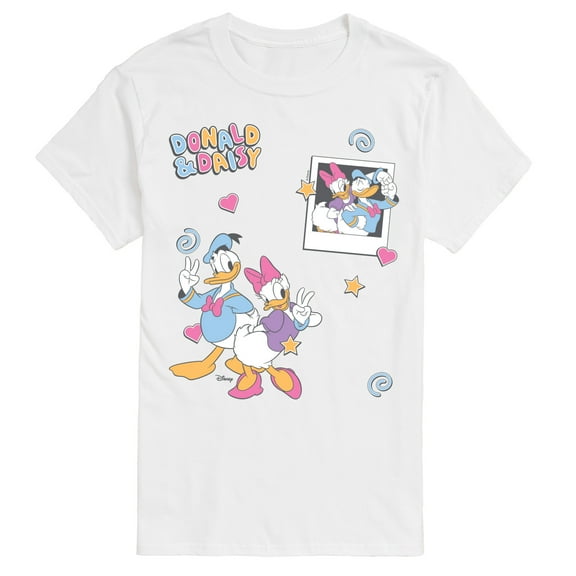 Disney - Donald & Daisy - Men's Short Sleeve Graphic T-Shirt