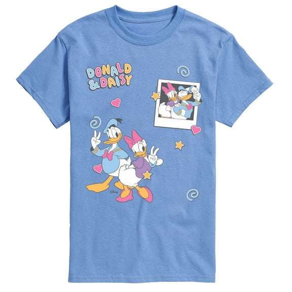 Disney - Donald & Daisy - Men's Short Sleeve Graphic T-Shirt