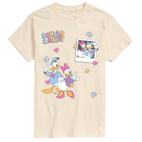 Disney - Donald & Daisy - Men's Short Sleeve Graphic T-Shirt