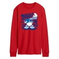 thumbnail image 1 of Disney - Donald Drip - Men's Long Sleeve Graphic T-Shirt, 1 of 4