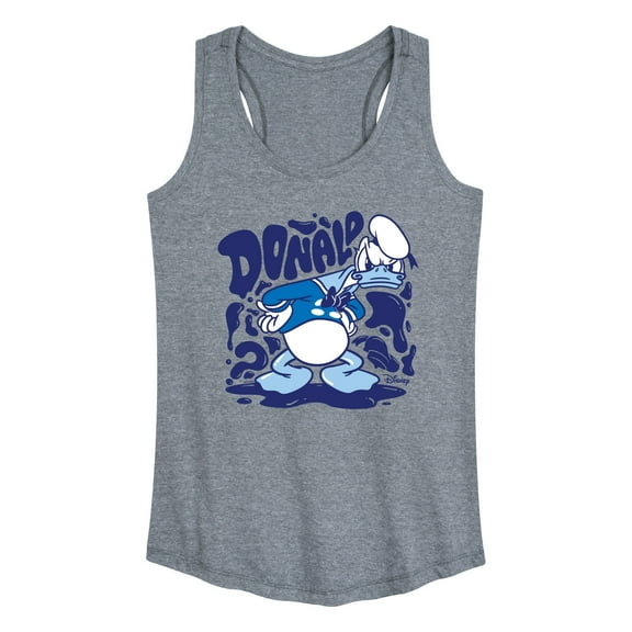 Disney - Donald Drip - Women's Racerback Tank Top