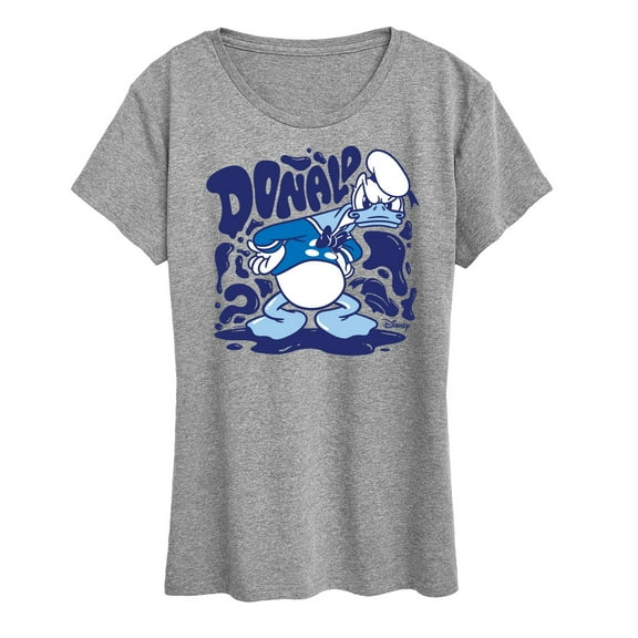 Disney - Donald Drip - Women's Short Sleeve Graphic T-Shirt
