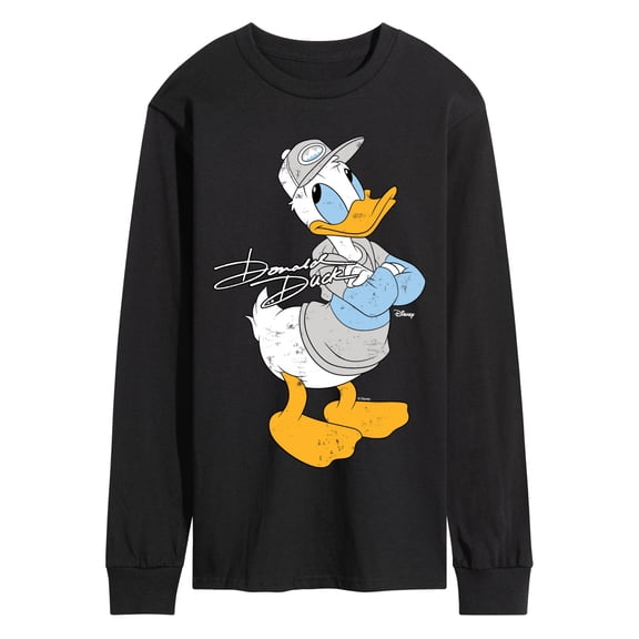 Disney - Donald Droip - Men's Long Sleeve Graphic T-Shirt