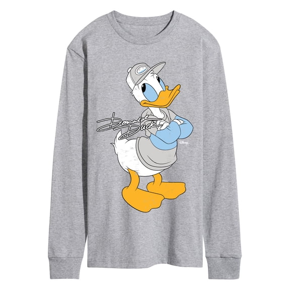 Disney - Donald Droip - Men's Long Sleeve Graphic T-Shirt