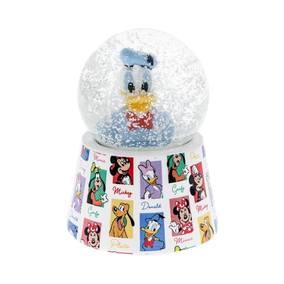 Disney Donald Duck 3-Inch Mini Light-Up Snow Globe