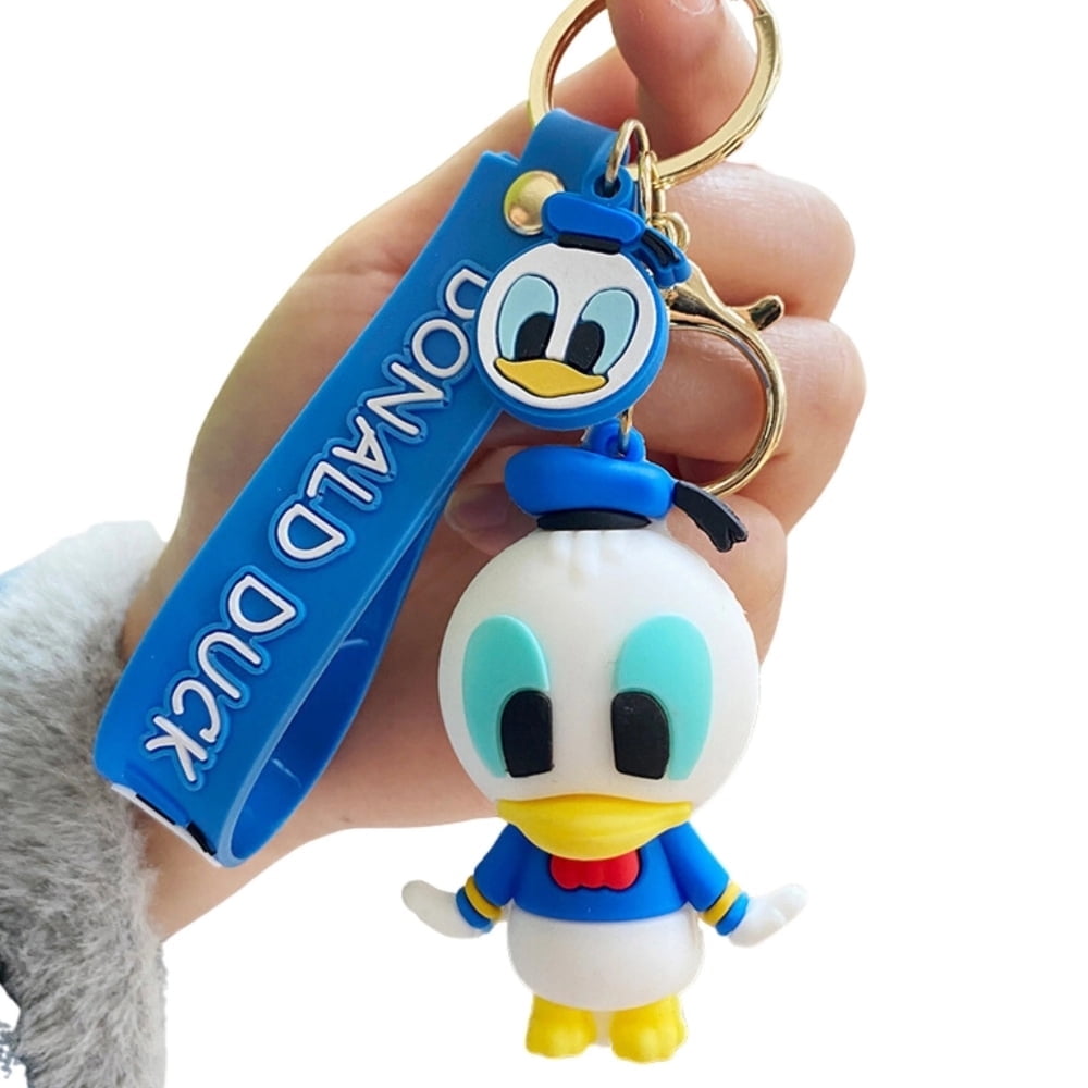 Donald DuckとMickey Mouseブロンズ像 金属製 フィギュア Donald
