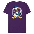 thumbnail image 1 of Disney Donald Duck 90th Anniversary Feisty & Fabulous Legend- Short Sleeve Blended T-Shirt for Adults - Customized-Purple, 1 of 5