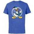 thumbnail image 1 of Disney Donald Duck 90th Anniversary Feisty & Fabulous Legend- Short Sleeve Cotton T-Shirt for Adults - Customized-Royal Heather, 1 of 5