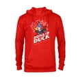 thumbnail image 1 of Disney Donald Duck 90th Anniversary Frustrated Since 1934- Pullover Hoodie for Adults - Customized-Red Heather, 1 of 5