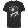 thumbnail image 1 of Disney Donald Duck 90th Anniversary Frustrated Since 1934- Short Sleeve Cotton T-Shirt for Adults - Customized-Black, 1 of 5