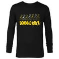 thumbnail image 1 of Disney Donald Duck 90th Anniversary Looks Through the Years- Long Sleeve T-Shirt for Men - Customized-Black, 1 of 5