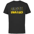 thumbnail image 1 of Disney Donald Duck 90th Anniversary Looks Through the Years- Short Sleeve Cotton T-Shirt for Adults - Customized-Black, 1 of 5