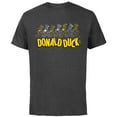 thumbnail image 1 of Disney Donald Duck 90th Anniversary Looks Through the Years- Short Sleeve Cotton T-Shirt for Adults - Customized-Charcoal Heather, 1 of 5