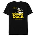 thumbnail image 1 of Disney Donald Duck 90th Anniversary Quackin’ Around Retro- Short Sleeve Blended T-Shirt for Adults - Customized-Black, 1 of 5