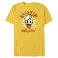 thumbnail image 1 of Disney Donald Duck 90th Anniversary Quackin’ With Flair!- Short Sleeve Blended T-Shirt for Adults - Customized-Yellow, 1 of 5
